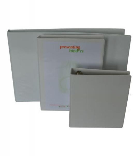 Stock PVC Presentation Ring Binders