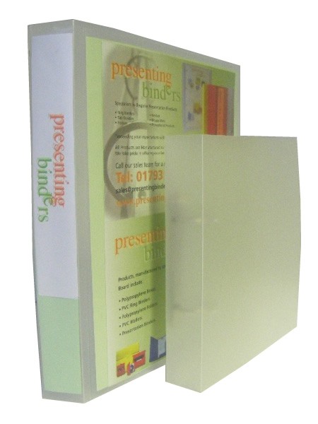 stock pp ring binders